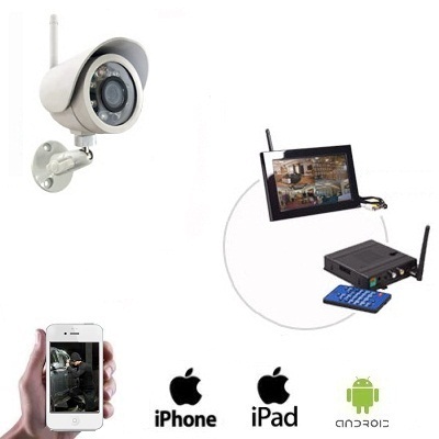 Wireless IR Camera LCD / DVR